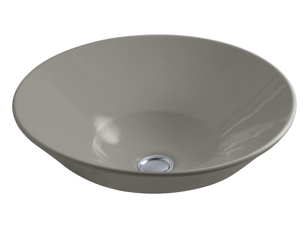 Kohler - Conical Bell®  Vessel Basin Without Faucet Hole